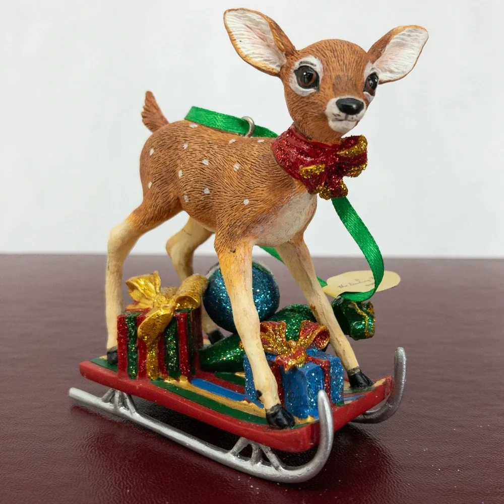Danbury Mint Baby Animal Christmas Ornament 13pc Set Cute Holiday Figurines New